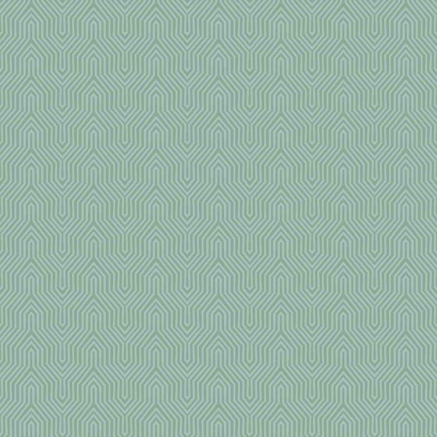 Art Deco Geometric: Sage & Seafoam (NRV 617)