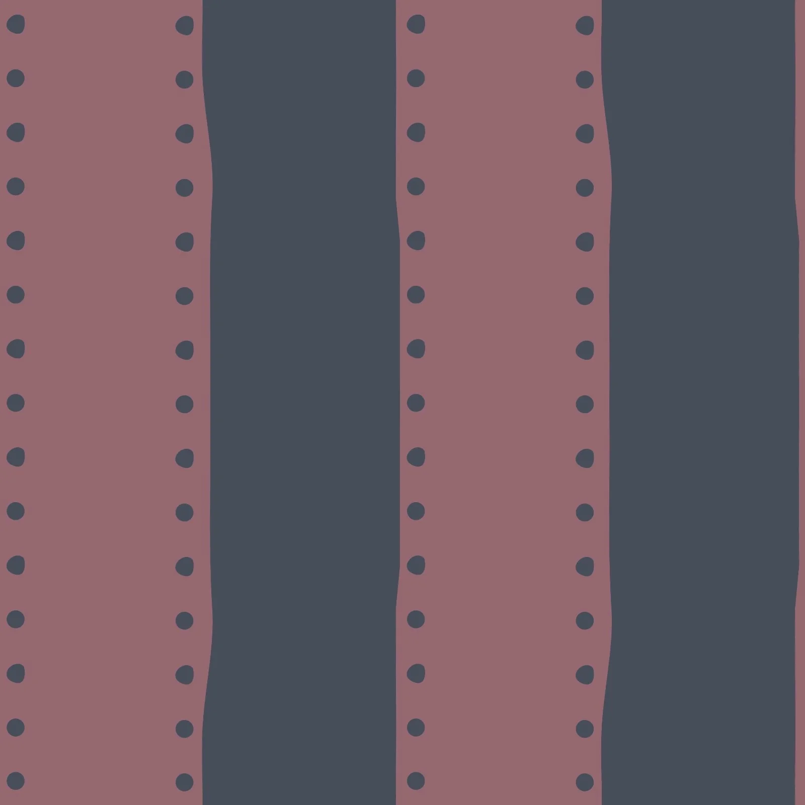 Blueberry Weaves on Wallpaper (NRV 651)