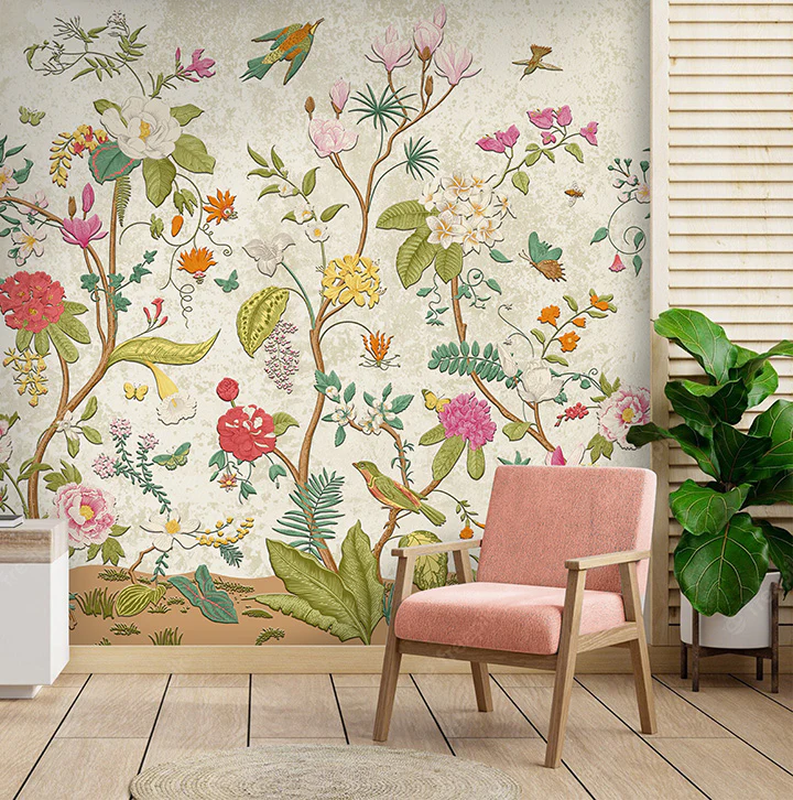 Chinoiserie Garden Birds (PRD 125) - Image 2