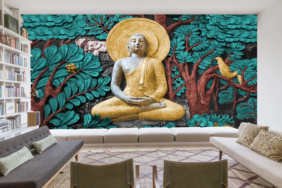 Enlightened Garden Buddha ( SPR 113 ) - Image 2
