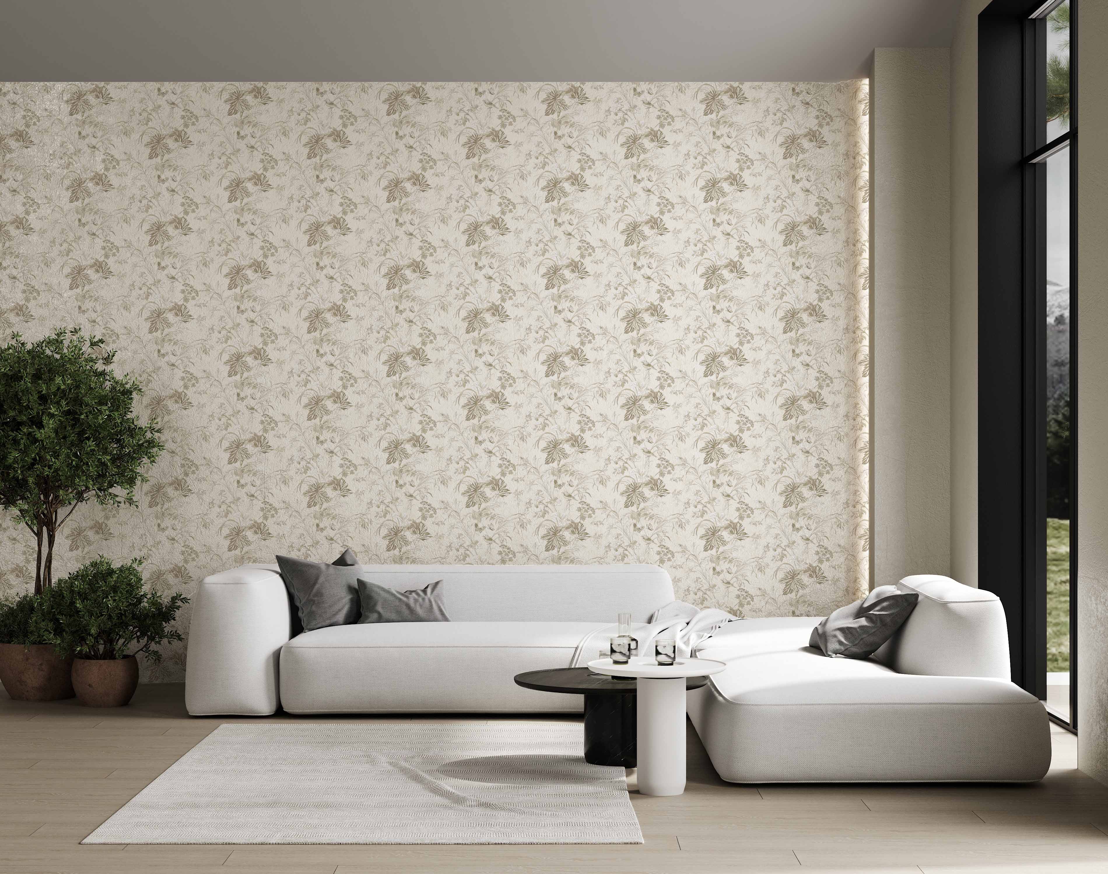 FOLIAGE(Cream beige) (BOR 142) - Image 2