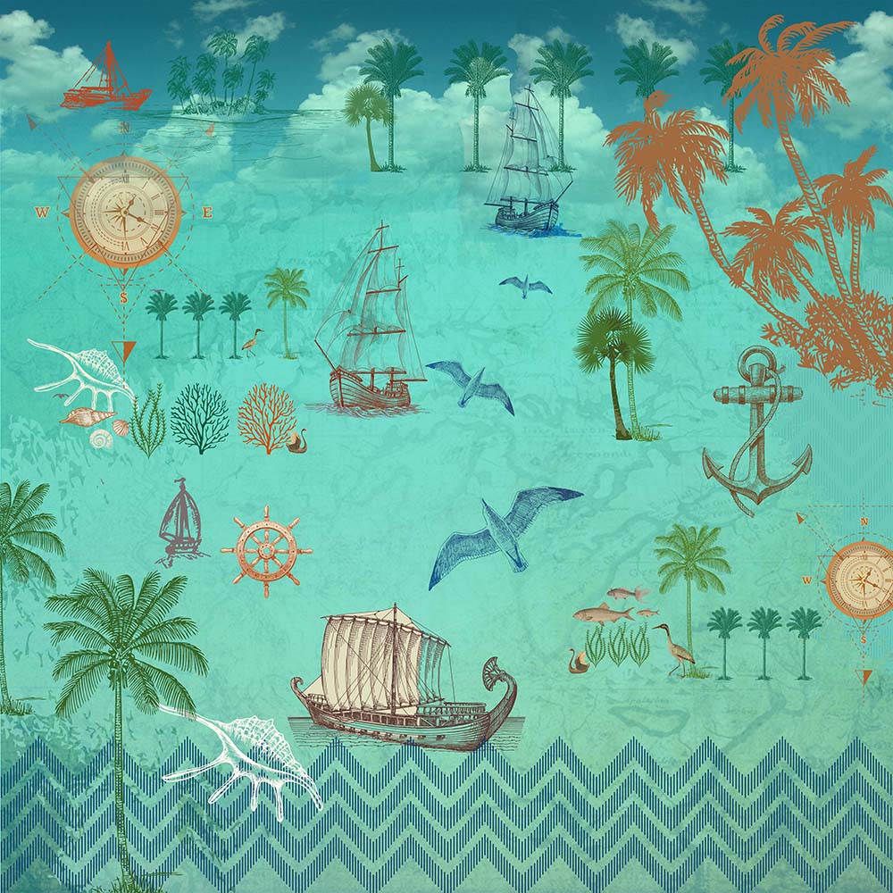 Nautical Voyager (Teal) (KM 1055)