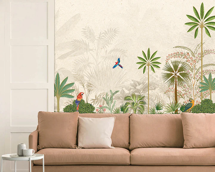 Palm Silhouette Parrots (PRD 134) - Image 2