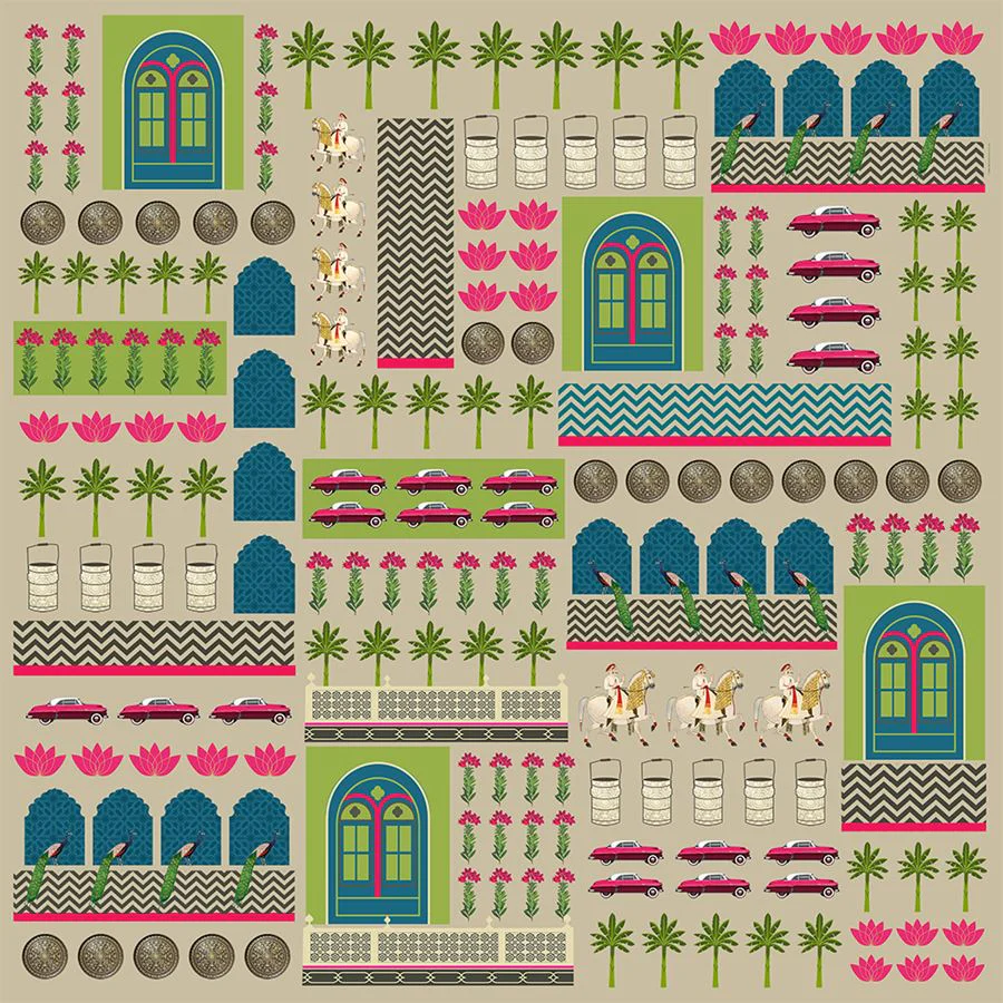 Pastel Heritage Icons (KM 1013)