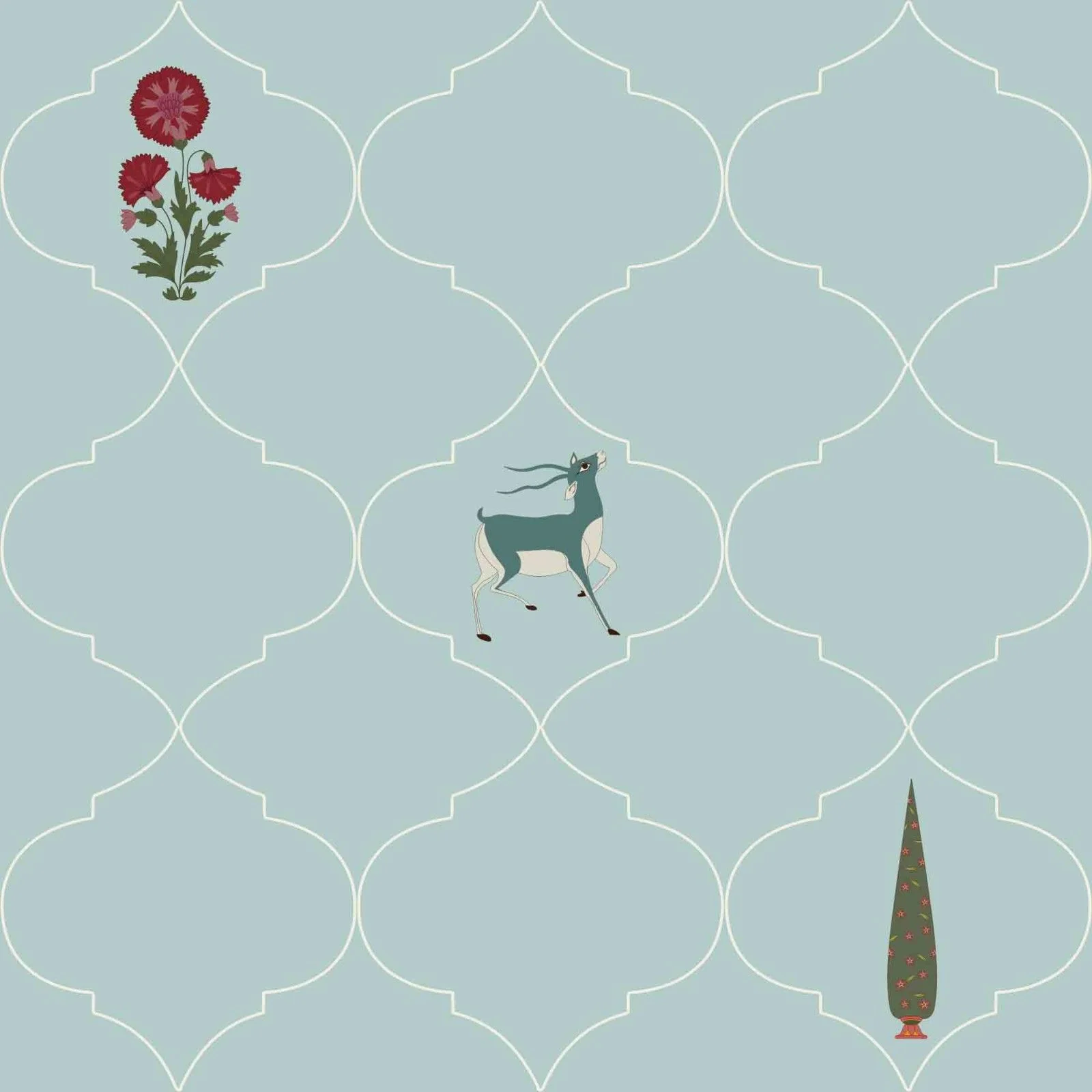 Poppy & Fawn Skies (NRV 527)