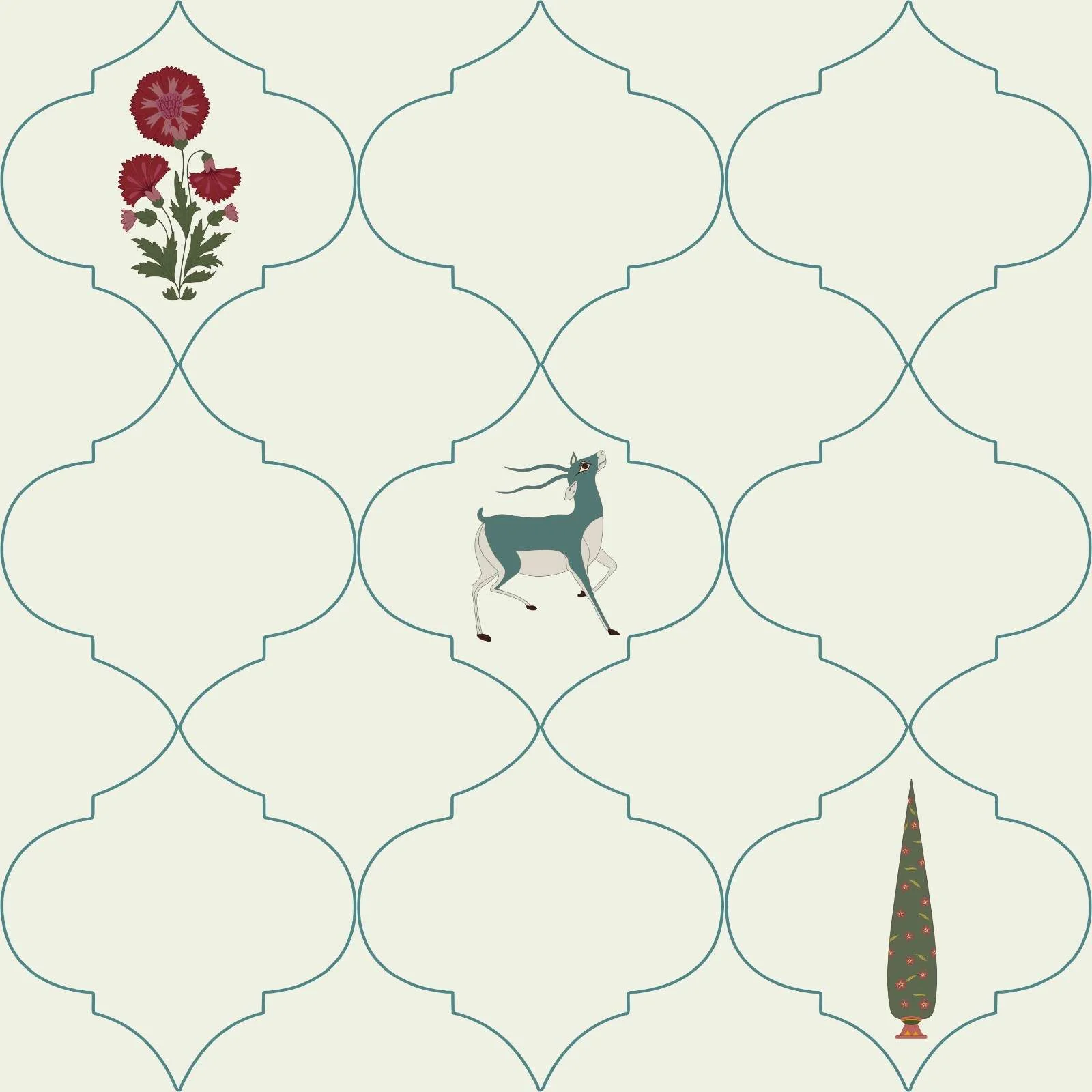 Poppy & Fawn Thar (NRV 529)