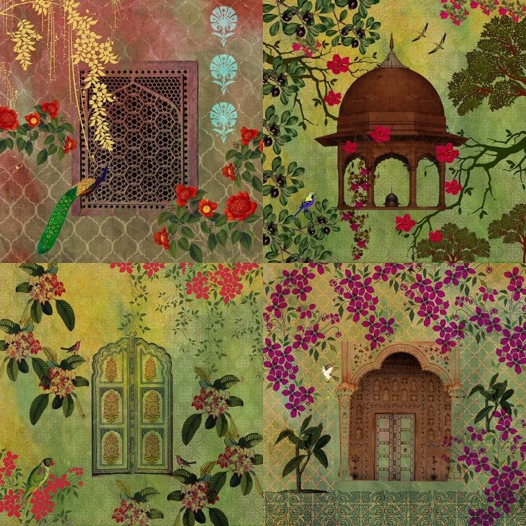 Royal Courtyard Collage (KM 3014)
