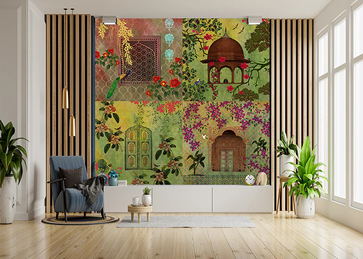Royal Courtyard Collage (KM 3014) - Image 2