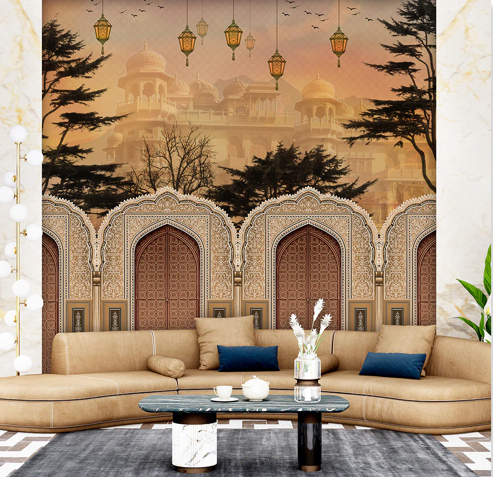 Royal Indian Gateway Wallcovering (ART 126) - Image 2