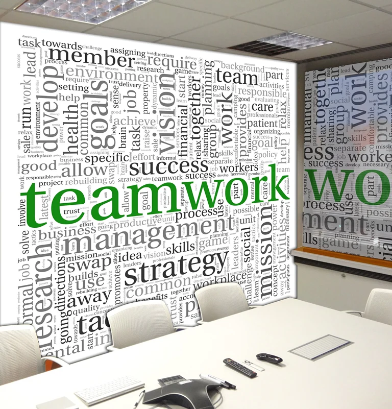 Teamwork Word Cloud ( COR 100 ) - Image 2