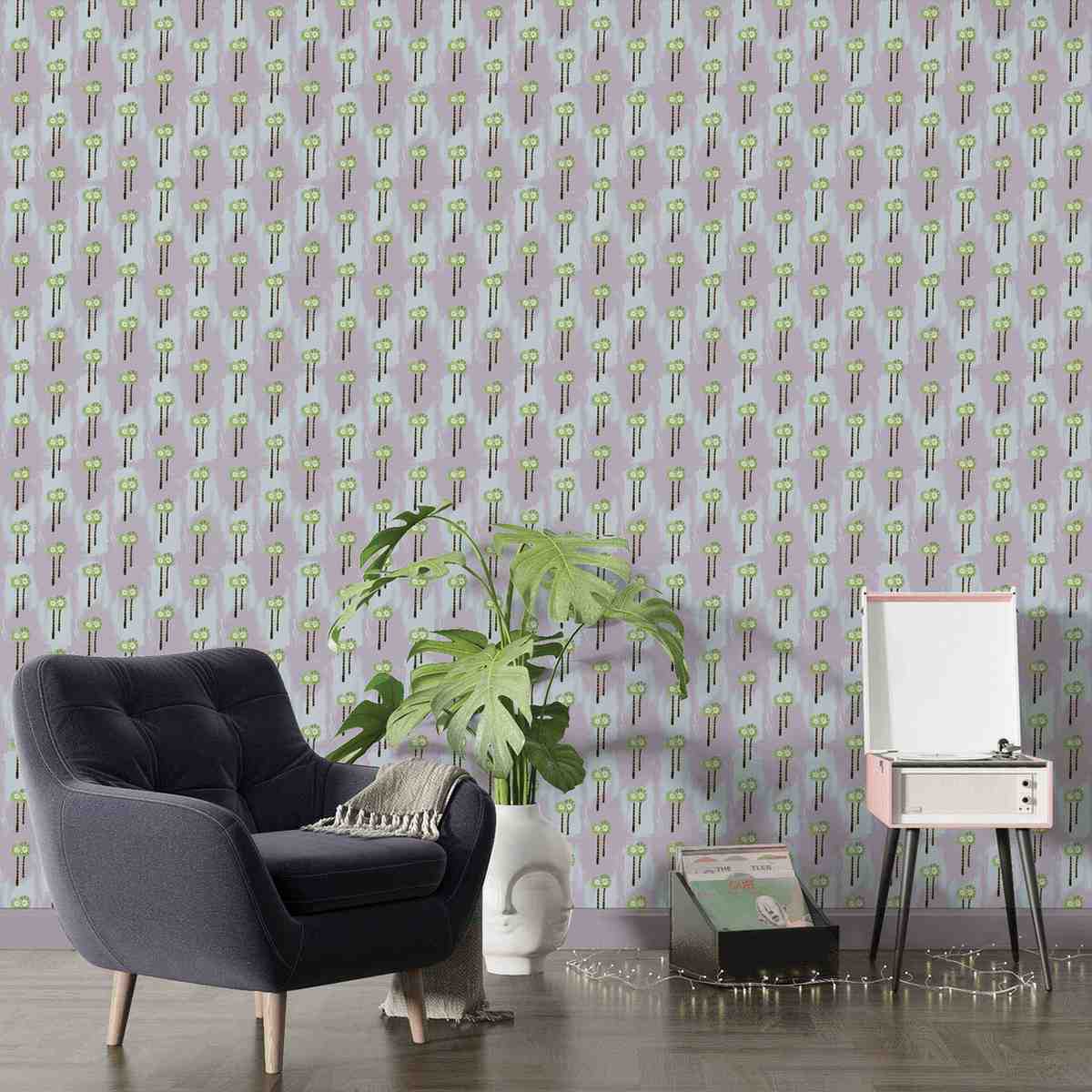 The Palm(lavender-grey) (PS 241) - Image 2