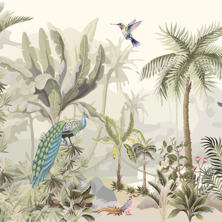 Tropical Peacock Garden (PRD 137)